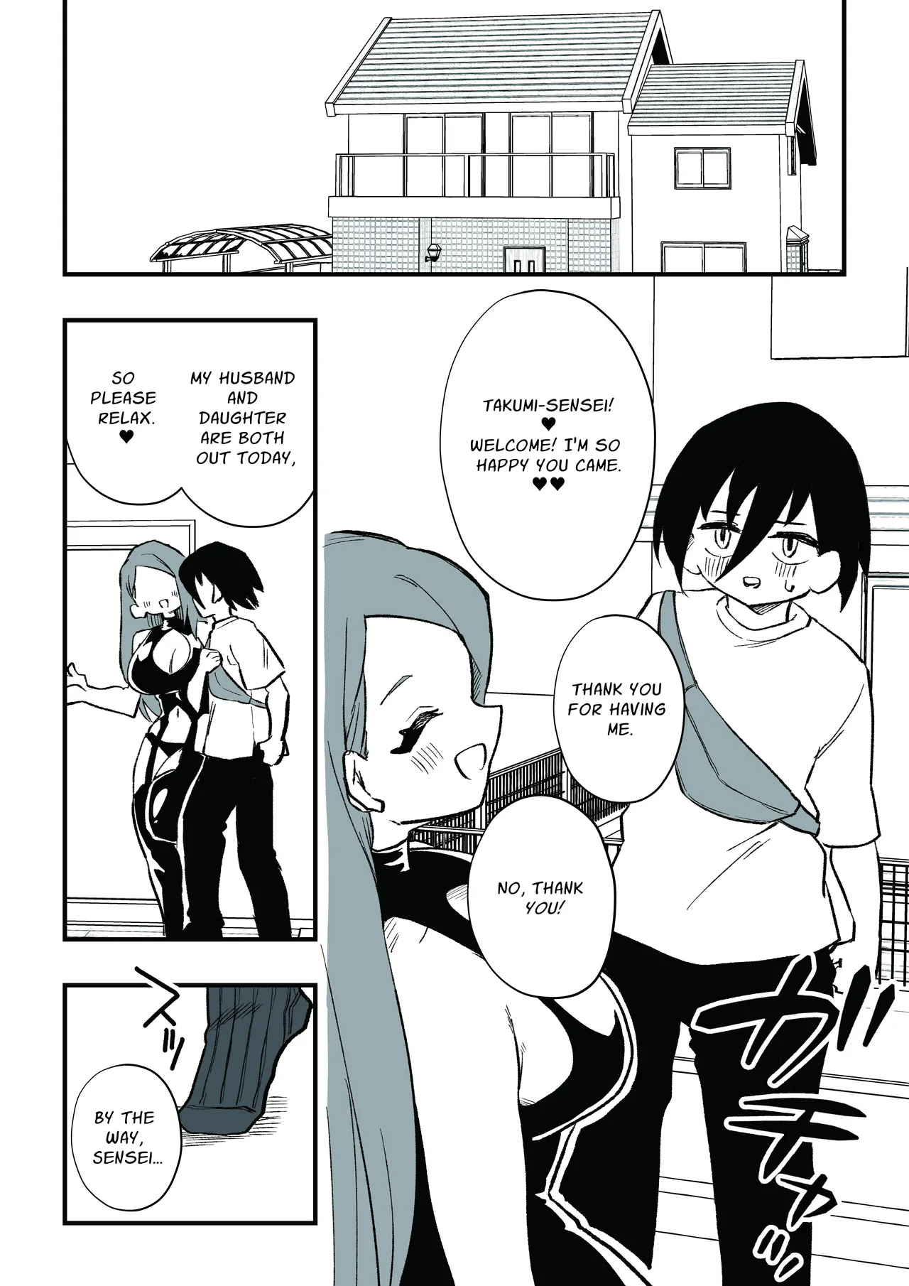 A Male Teacher Gets Trained by his Student's Mother - Part 1 page 9 full