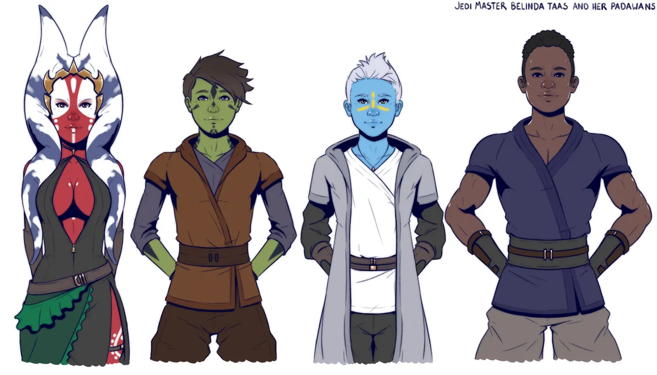 Togruta OCs - Belinda Taas &amp; Hana page 2 full
