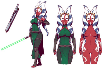 Togruta OCs - Belinda Taas &amp; Hana cover