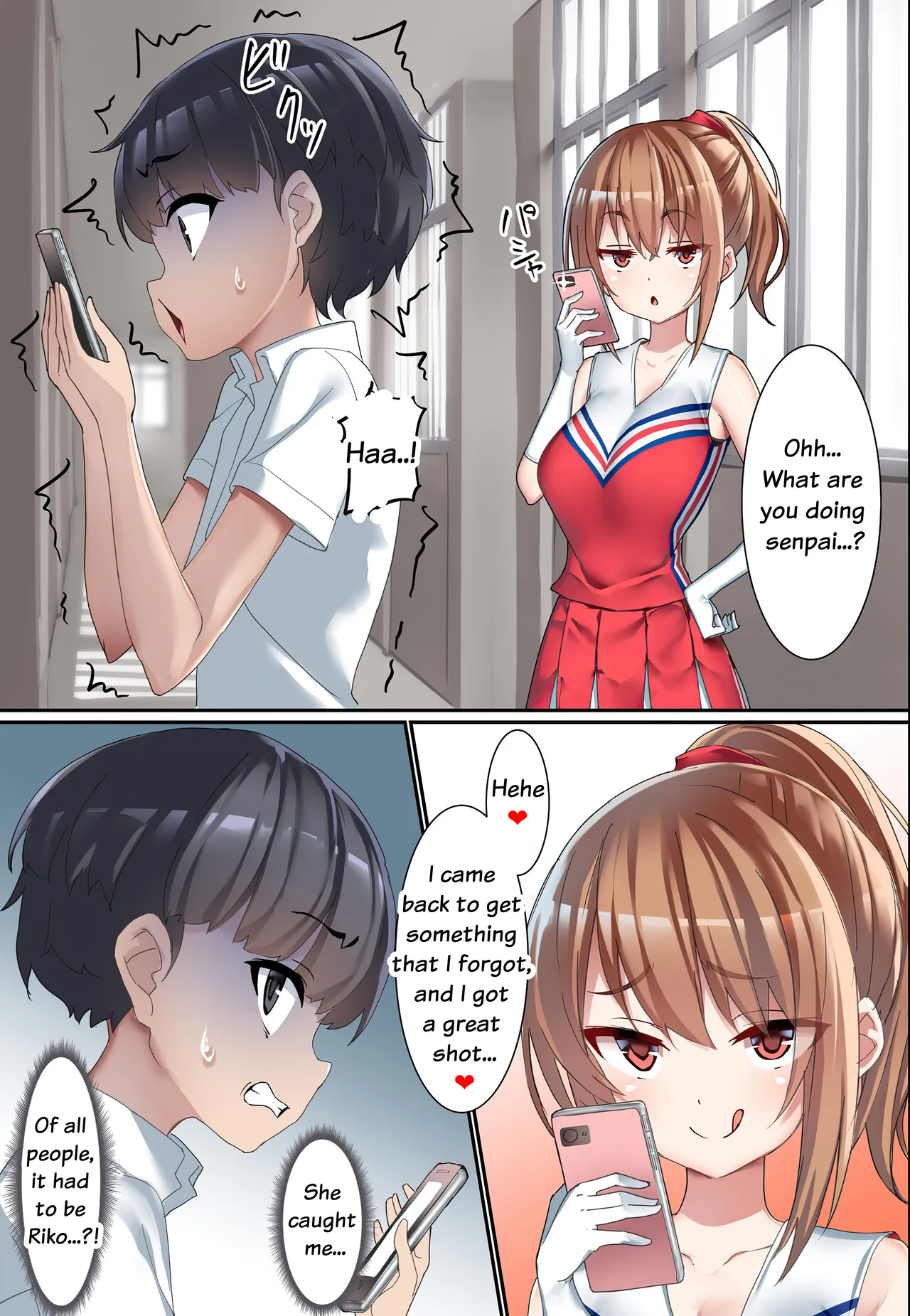The Tale of a Man Who Was Do-M Trained by a Do-S Kouhai Cheerleader page 10 full