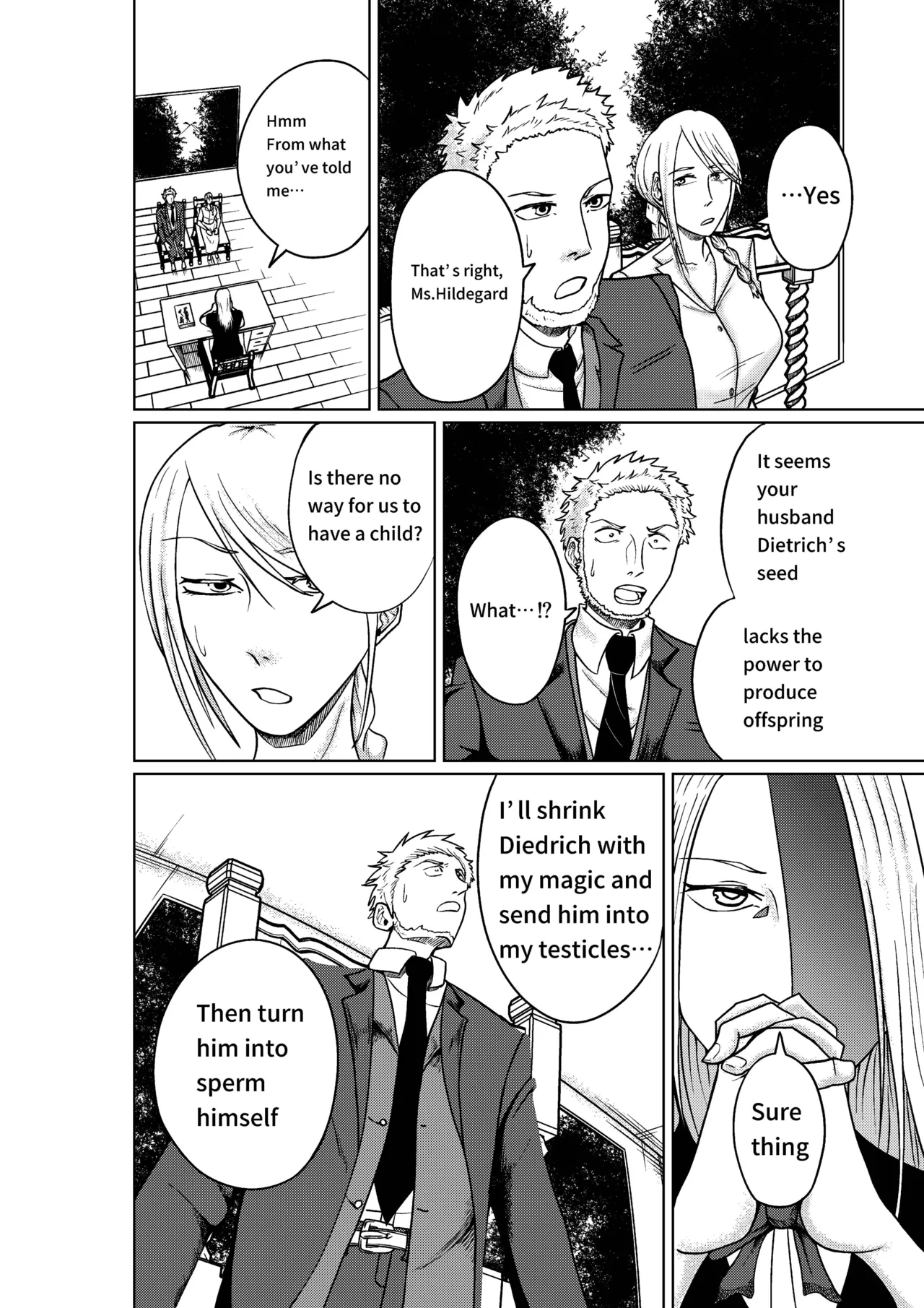 A Futanari Witch Brings Joy Into The Life Of A Married Couple page 2 full