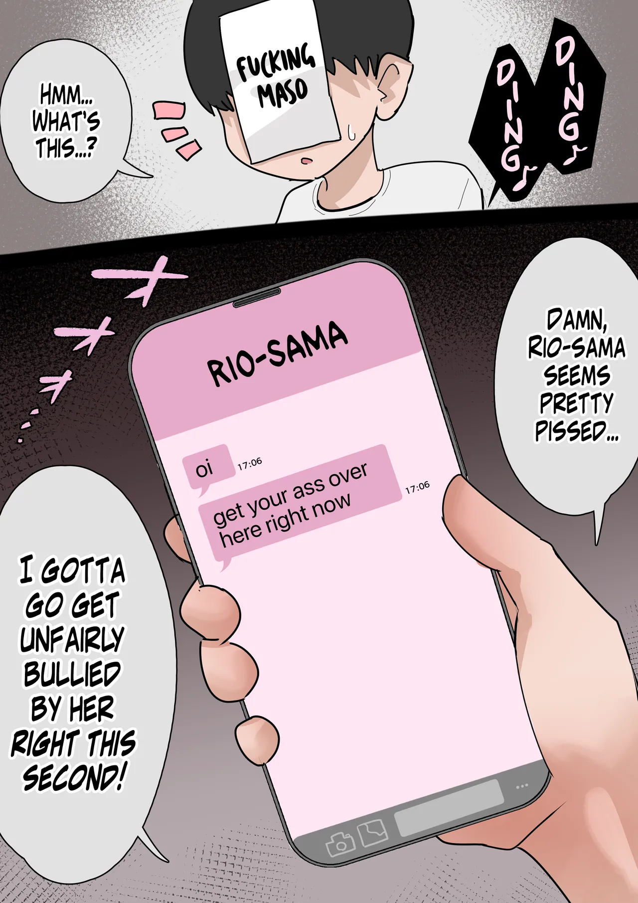 Gyaru-sama's Super Sweaty, Soggy and Steamy Boots Bullying 💕 page 3 full