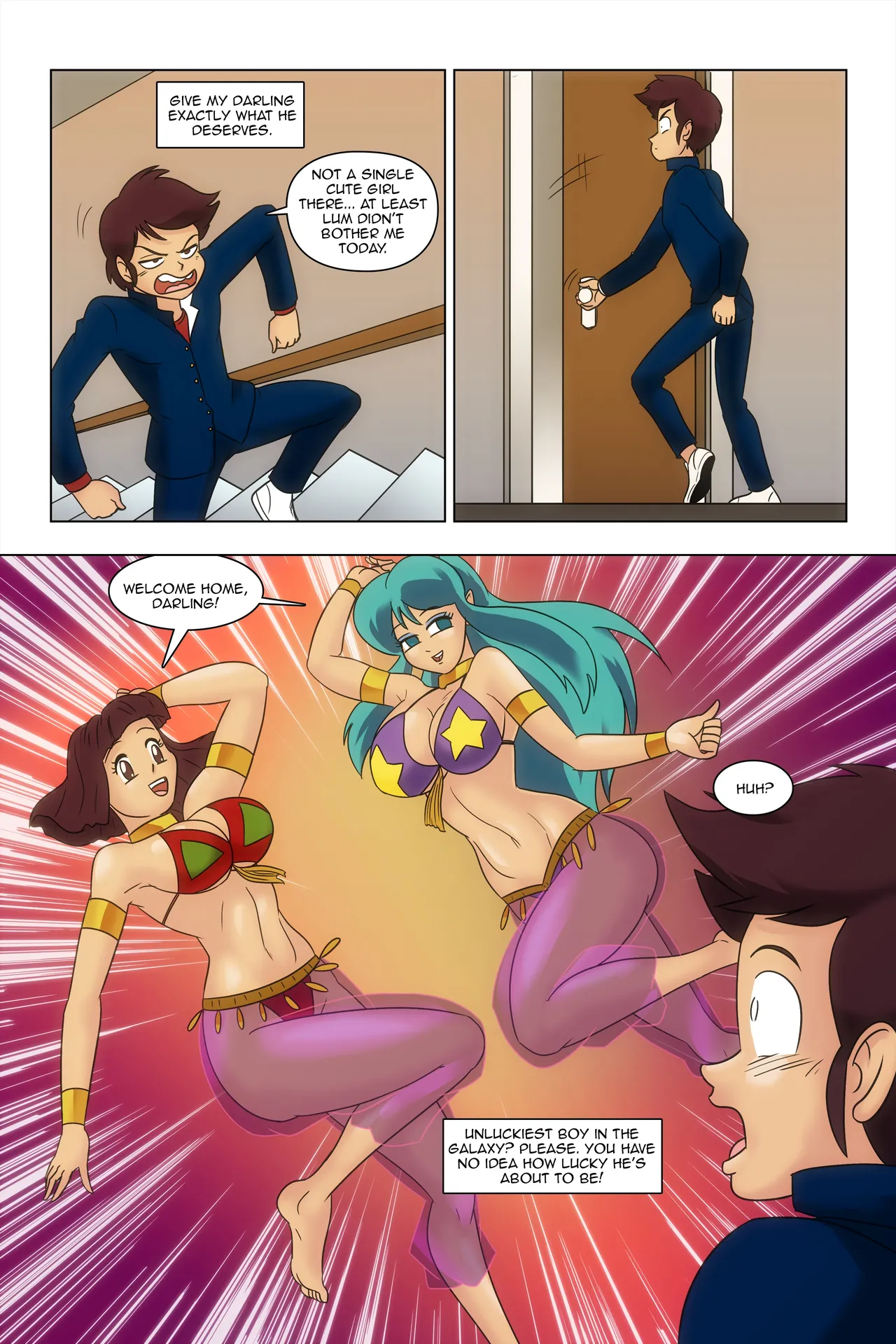 Urusei Yatsura - Harem Comic ONGOING page 10 full