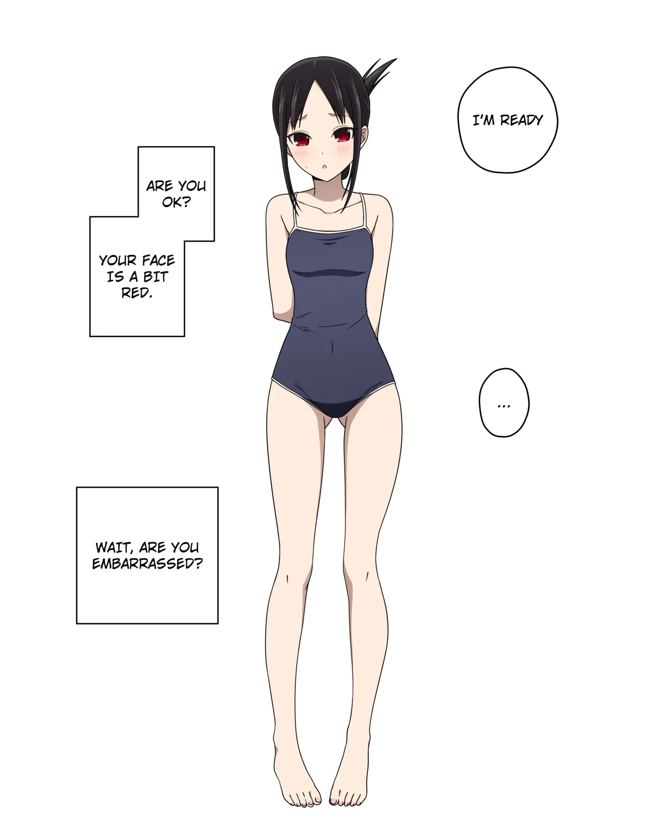 Shinomiya Kaguya's Swimsuit Photo Shoot - Part 1 &amp; 2 &amp; 3 page 5 full