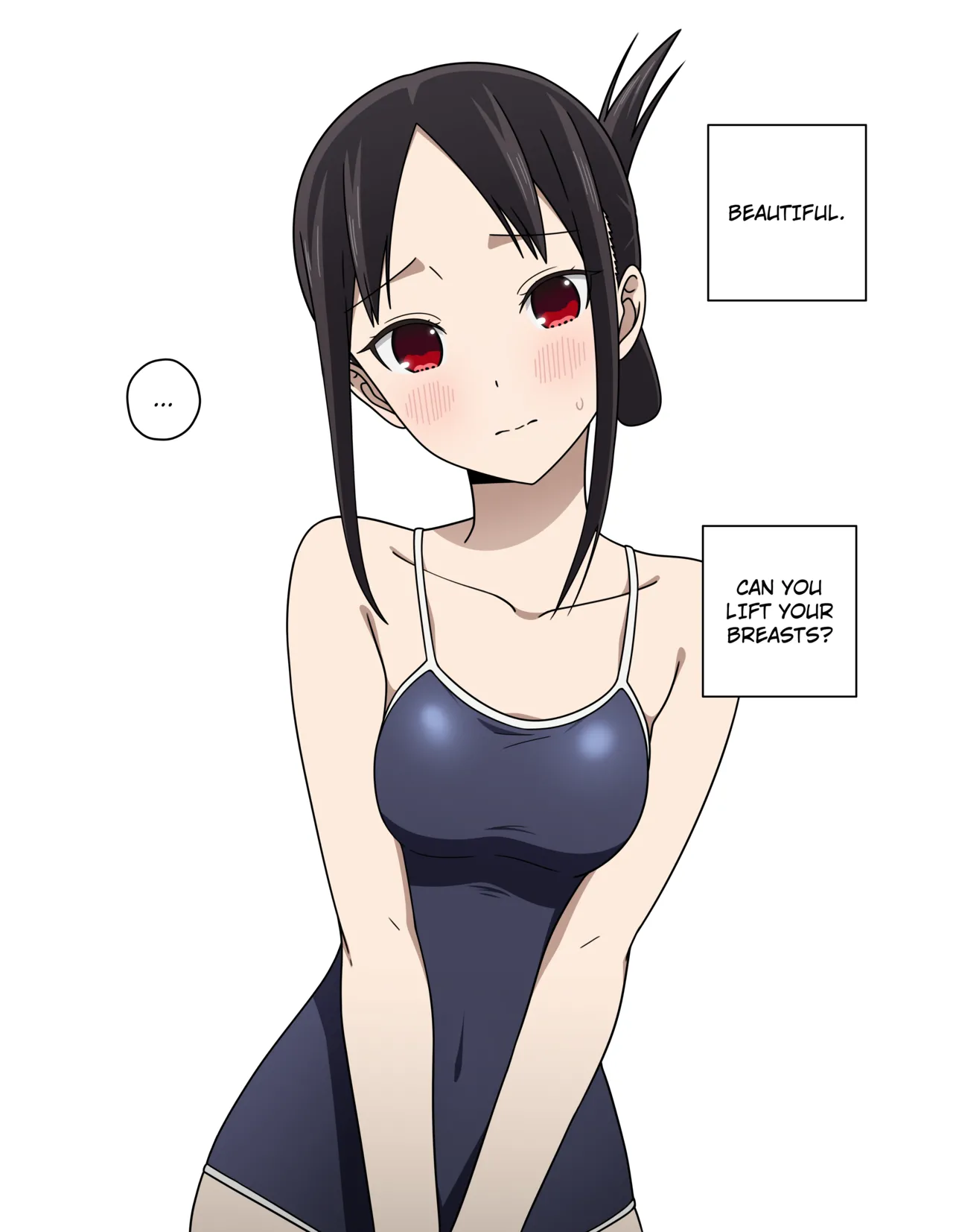 Shinomiya Kaguya's Swimsuit Photo Shoot - Part 1 &amp; 2 &amp; 3 page 9 full