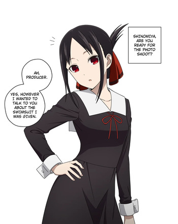 Shinomiya Kaguya's Swimsuit Photo Shoot - Part 1 &amp; 2 &amp; 3 cover