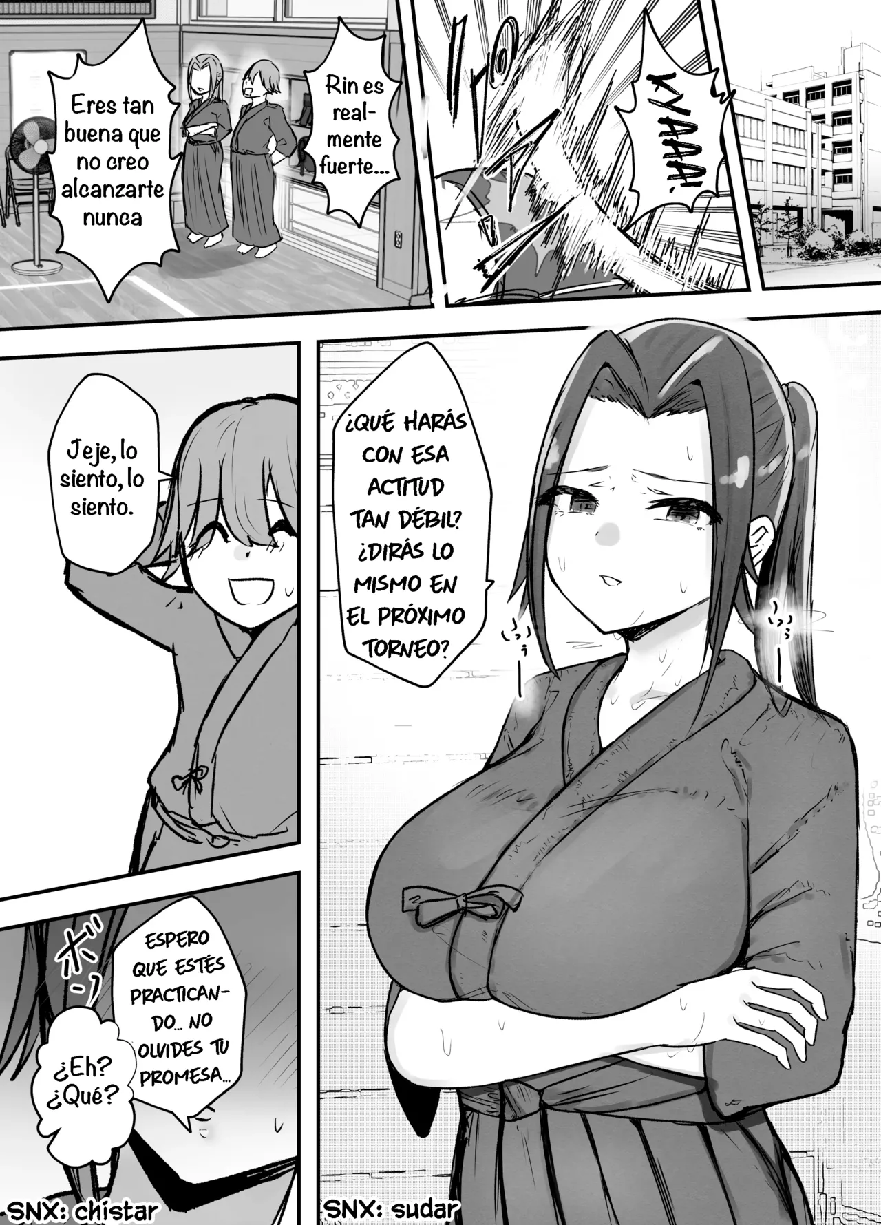 Kendou-bu Shushou no Watashi ga Netorase de Ochiru Wake ga Nai!!｜¡¡Imposible, Yo, La Capitana del Club de Kendo Nunca Caería en las Manos de un Netorareador!! page 4 full