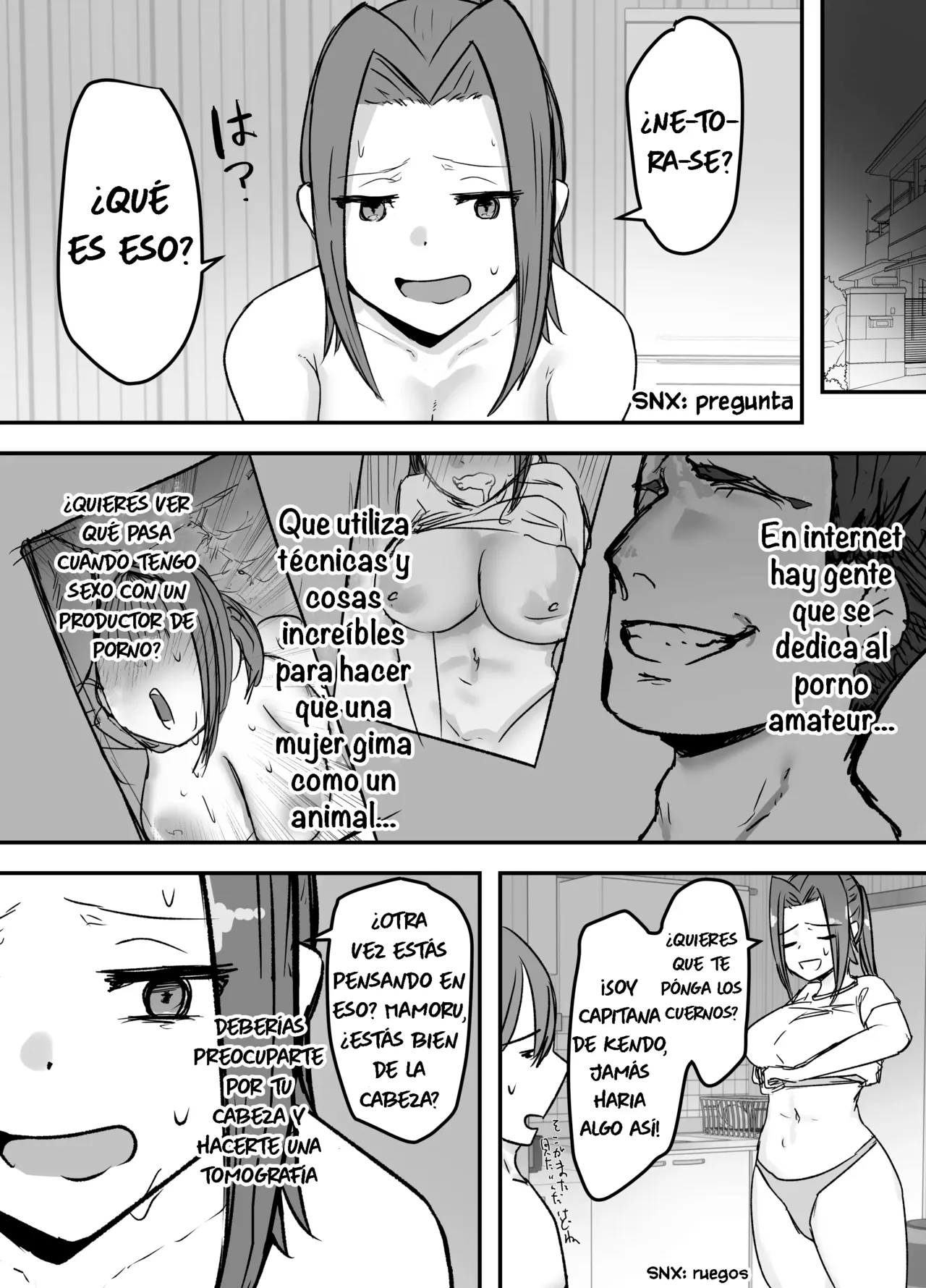 Kendou-bu Shushou no Watashi ga Netorase de Ochiru Wake ga Nai!!｜¡¡Imposible, Yo, La Capitana del Club de Kendo Nunca Caería en las Manos de un Netorareador!! page 7 full