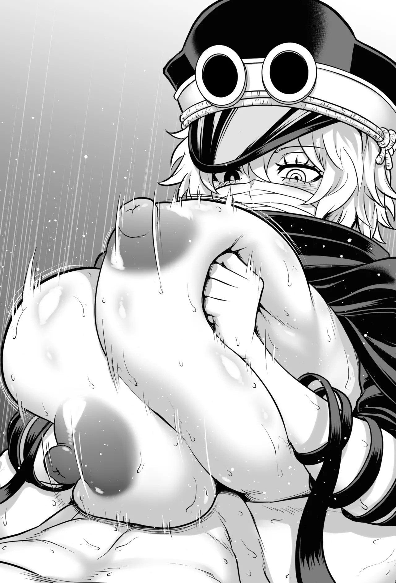 軍子さんのでかすぎおっぱいに搾り取られる page 6 full