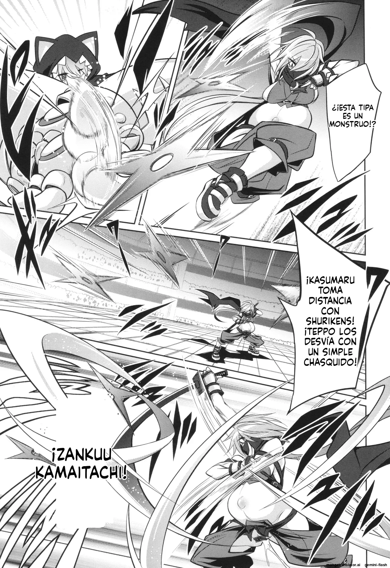 Battle Ninpu ~100-man-nin no Slaves~   Battle Pregnants 1  MTL page 9 full