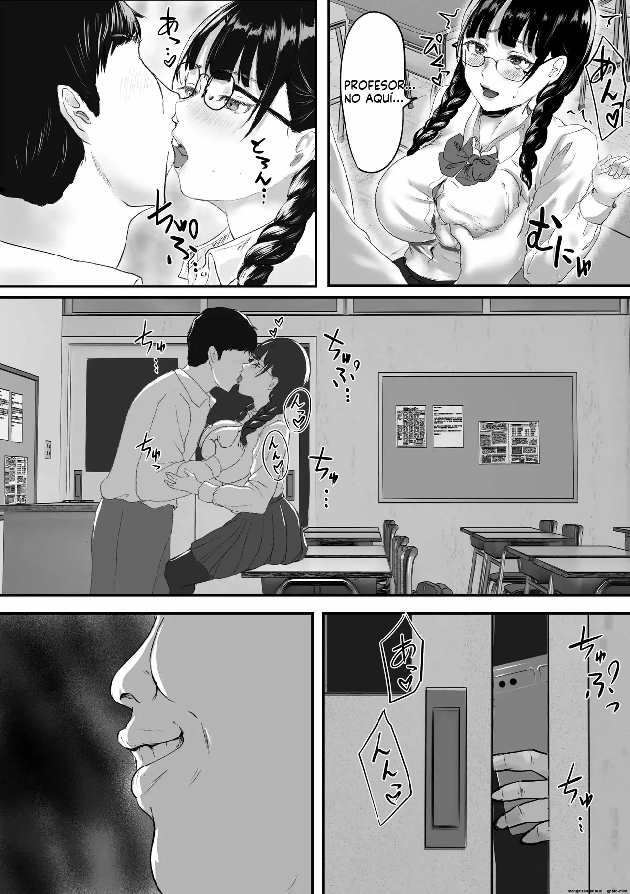 Shinnin Kyoushi to Tsukiatte iru Koto ga Barete Chuunen no Tannin Kyoushi ni Netorareru Hanashi｜La Chica que Salía con su Profesor fue Descubierta y Chantajeada por Otro Profesor de Mediana Edad page 3 full