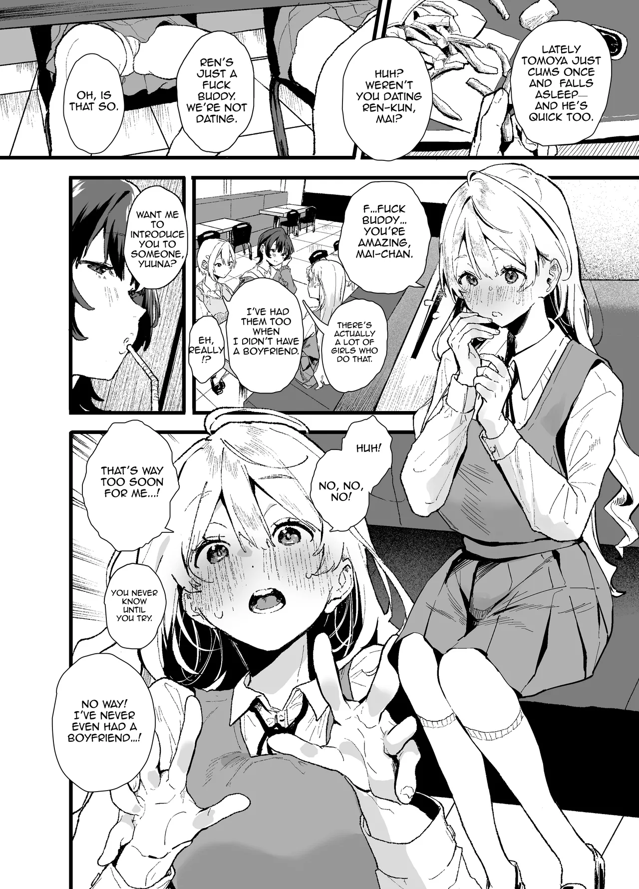 Seiso de Kawaii Anoko ga Sex o Shitta Hi no Hanashi. | The Day That Cute and Innocent Girl Experienced Sex for the First Time. page 4 full