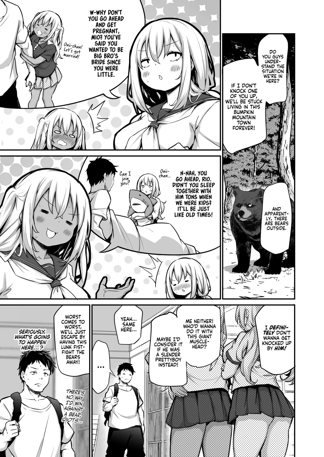 Imouto-tachi o Haramasenai to Derarenai Mura | You Must Breed Your Sisters to Leave This Village page 6 full