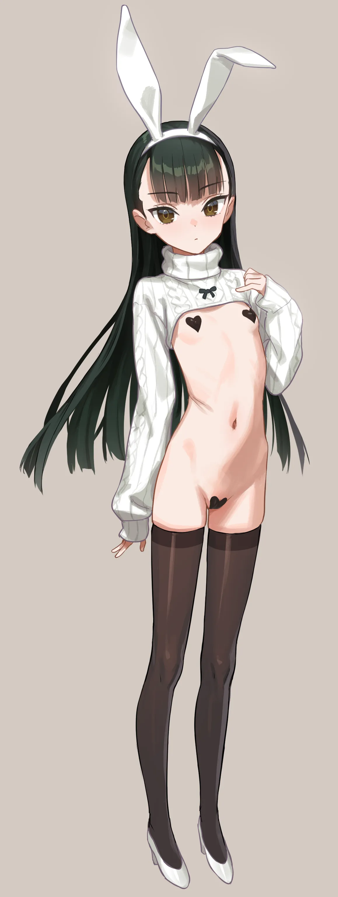 風守白セーター逆バニーアナルH絵集 page 7 full