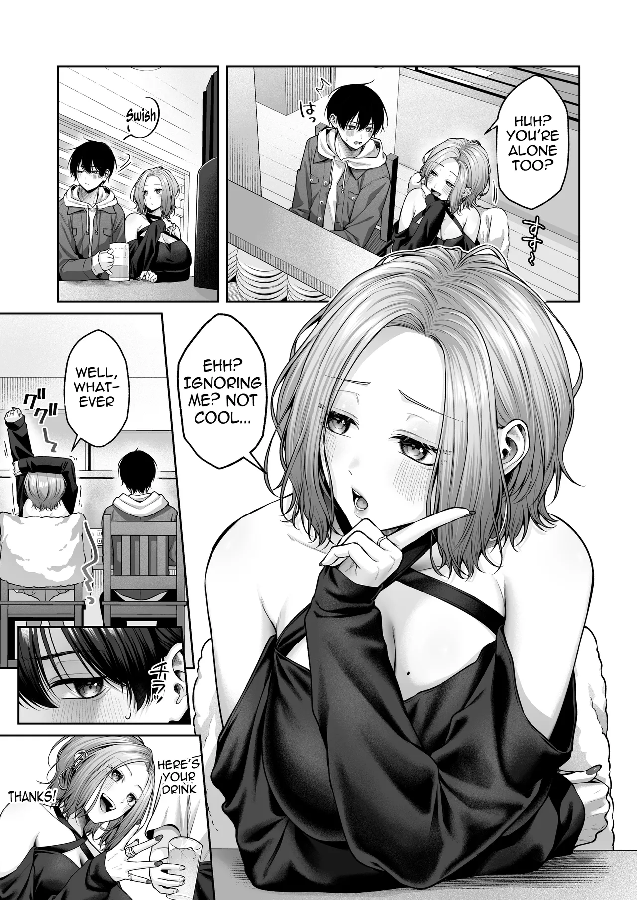 Nijigen Otaku-kun wa Gal Oppai de Kan Ochi Shasei | Otaku-kun is utterly defeated and cum hard thanks to the gyaru's boobs page 4 full