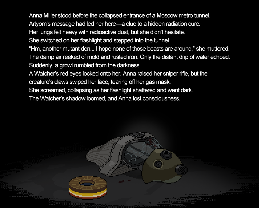 Anna and Watcher Metro 2033 page 1 full