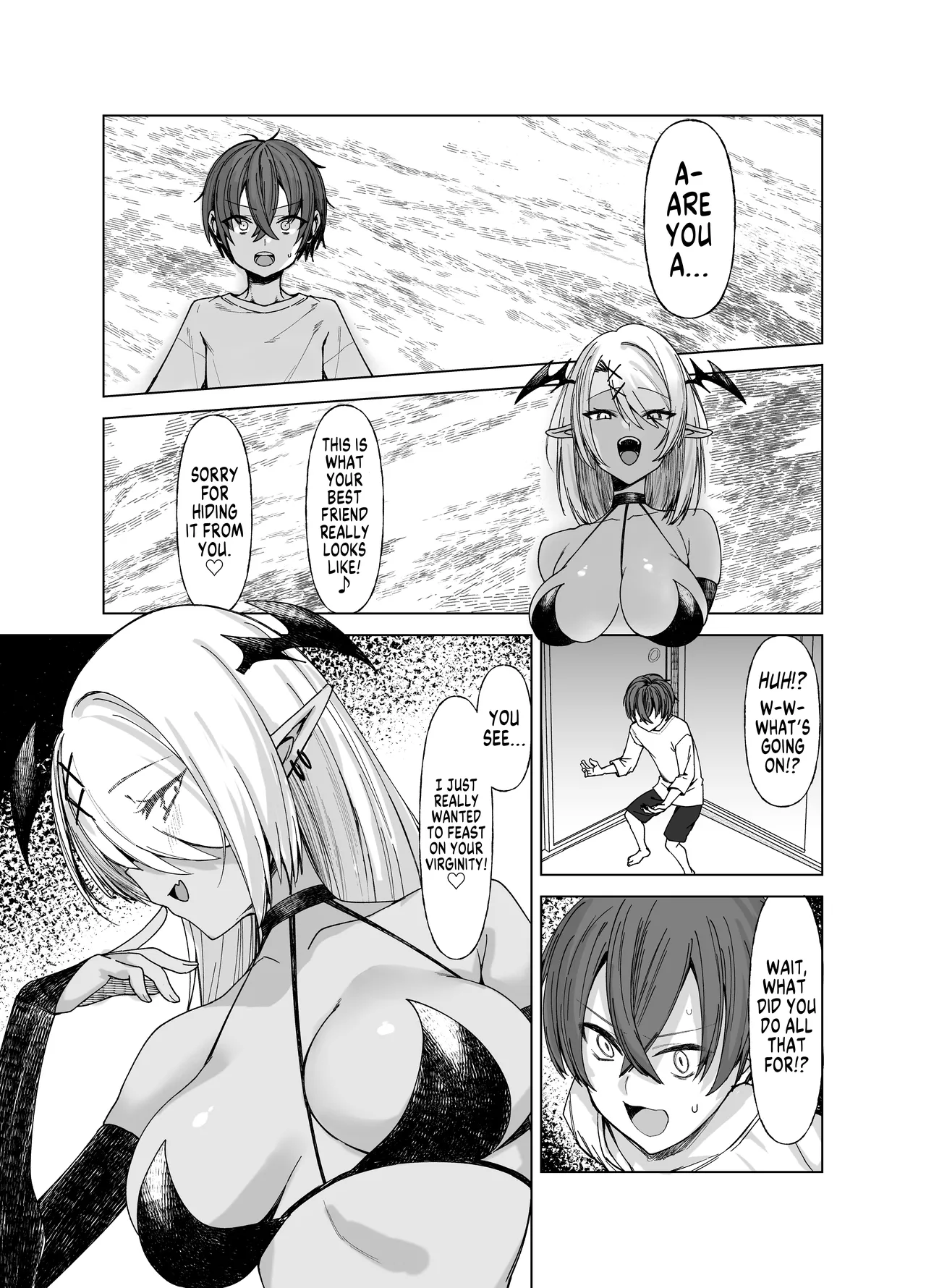 TS Lies ~How My Best Friend Turned Out to Be a Succubus Going After My Virginity~ page 10 full