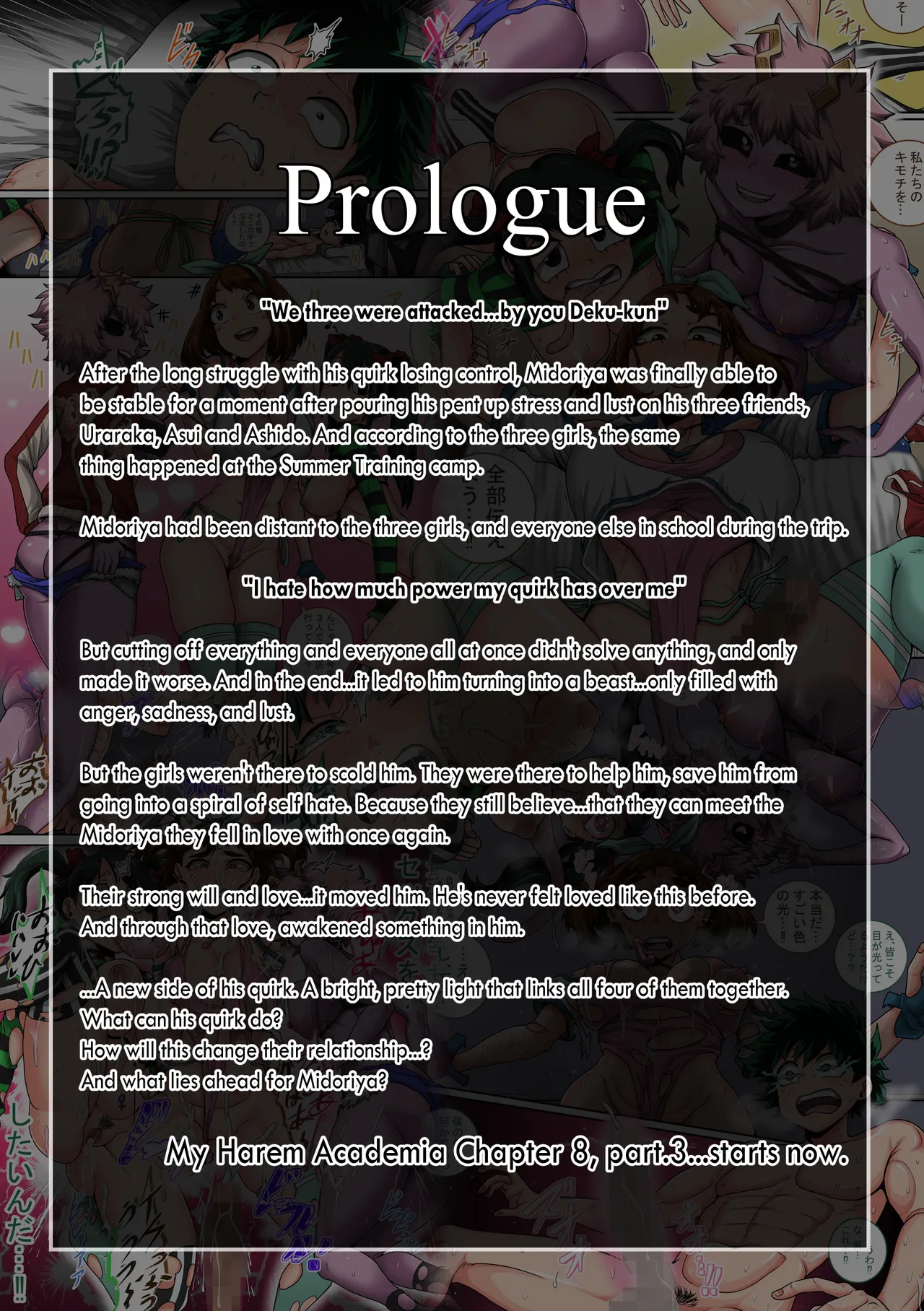 My Harem Academia Chapter 8 Part 3 Breaking into a broken heart page 3 full