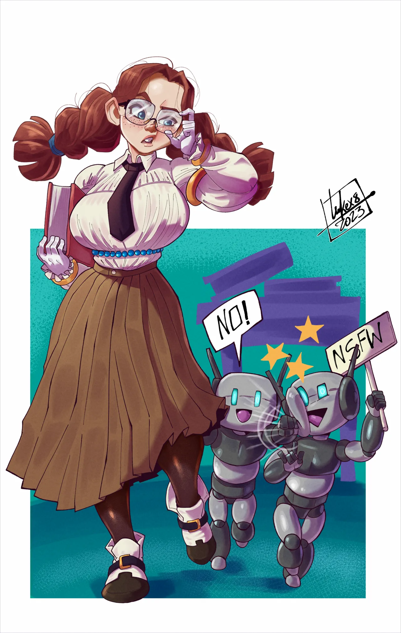 Lukex8 - Francesca page 8 full