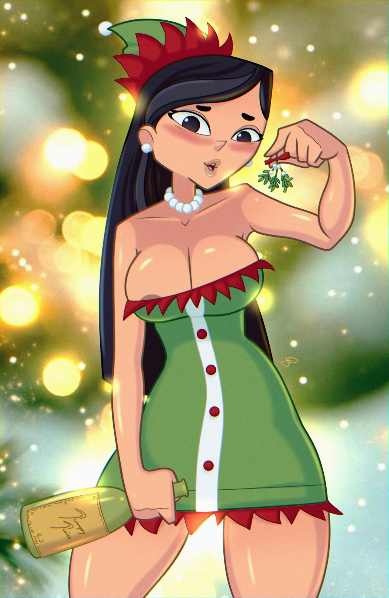 Christmas Pinups page 4 full