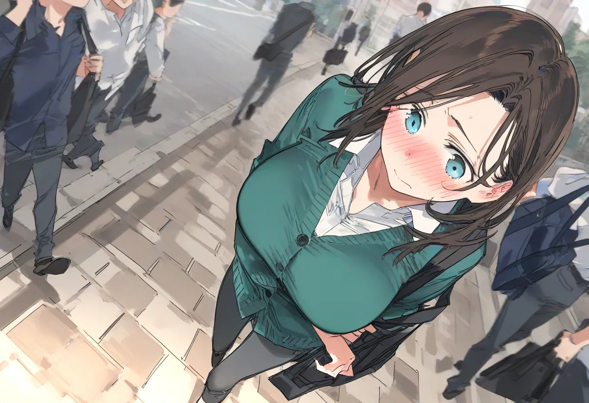 【cl-_-lo】【AI Generated】 紐パンを履いてきたときにあったこと page 9 full