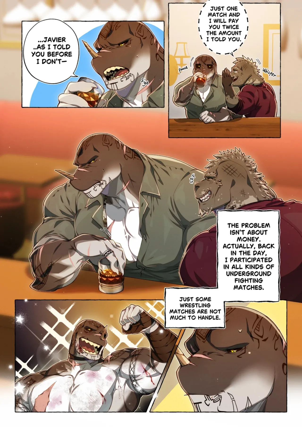 Wrestling page 8 full