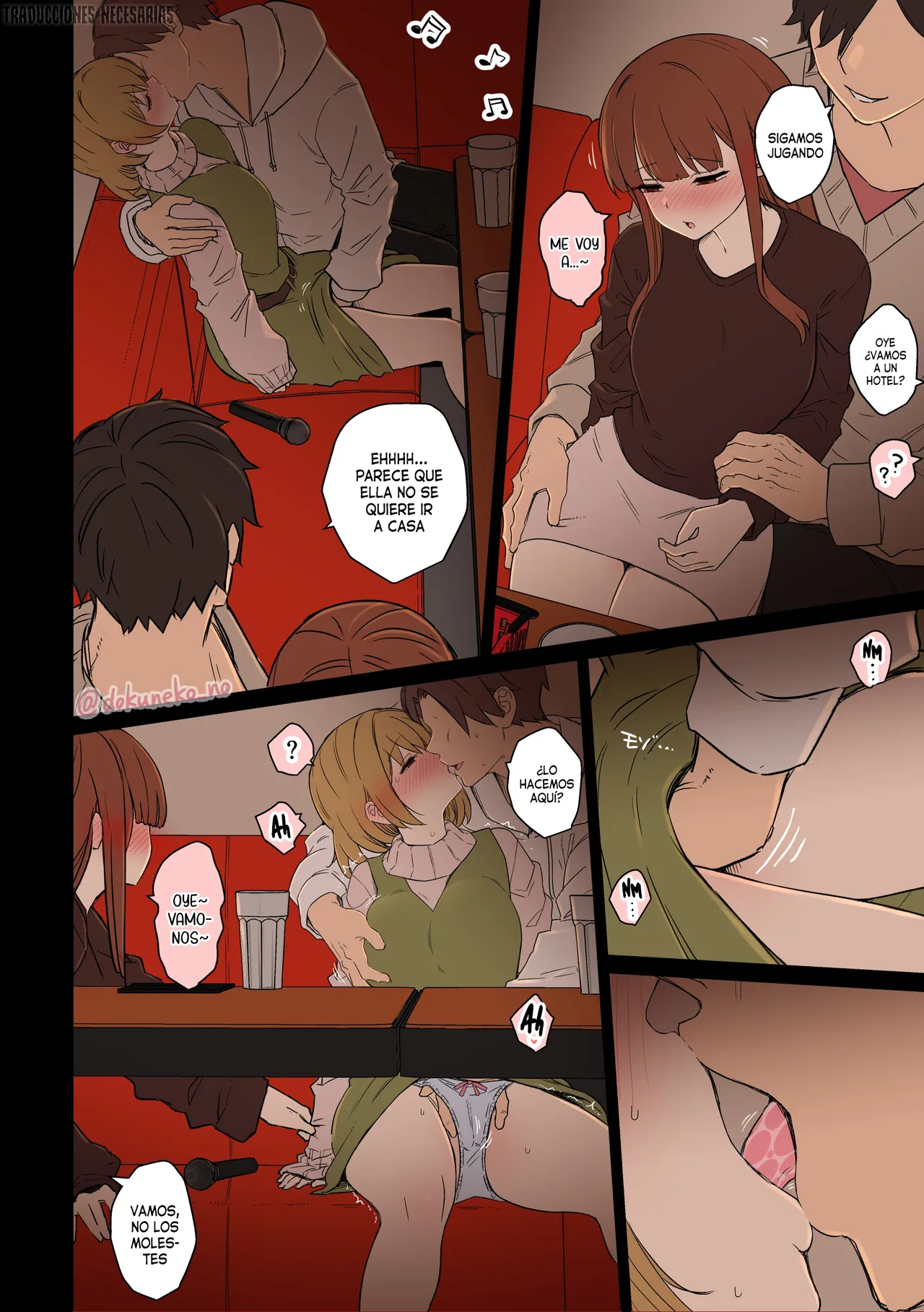 Fan Ichigo Nigo ni Warui Koto o Suru Hanashi  +  - Haciéndole cosas malas a las Fans 1 y 2 page 6 full