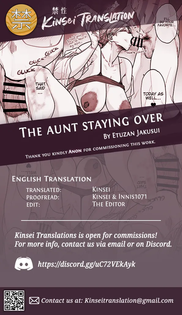 Isourou no obasan | The Aunt Staying Over page 6 full