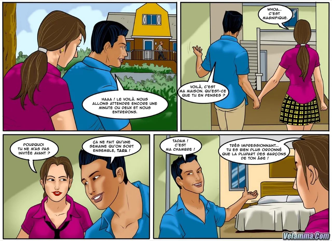 Velamma - 054 - Professeure d'éducation sexuelle page 4 full