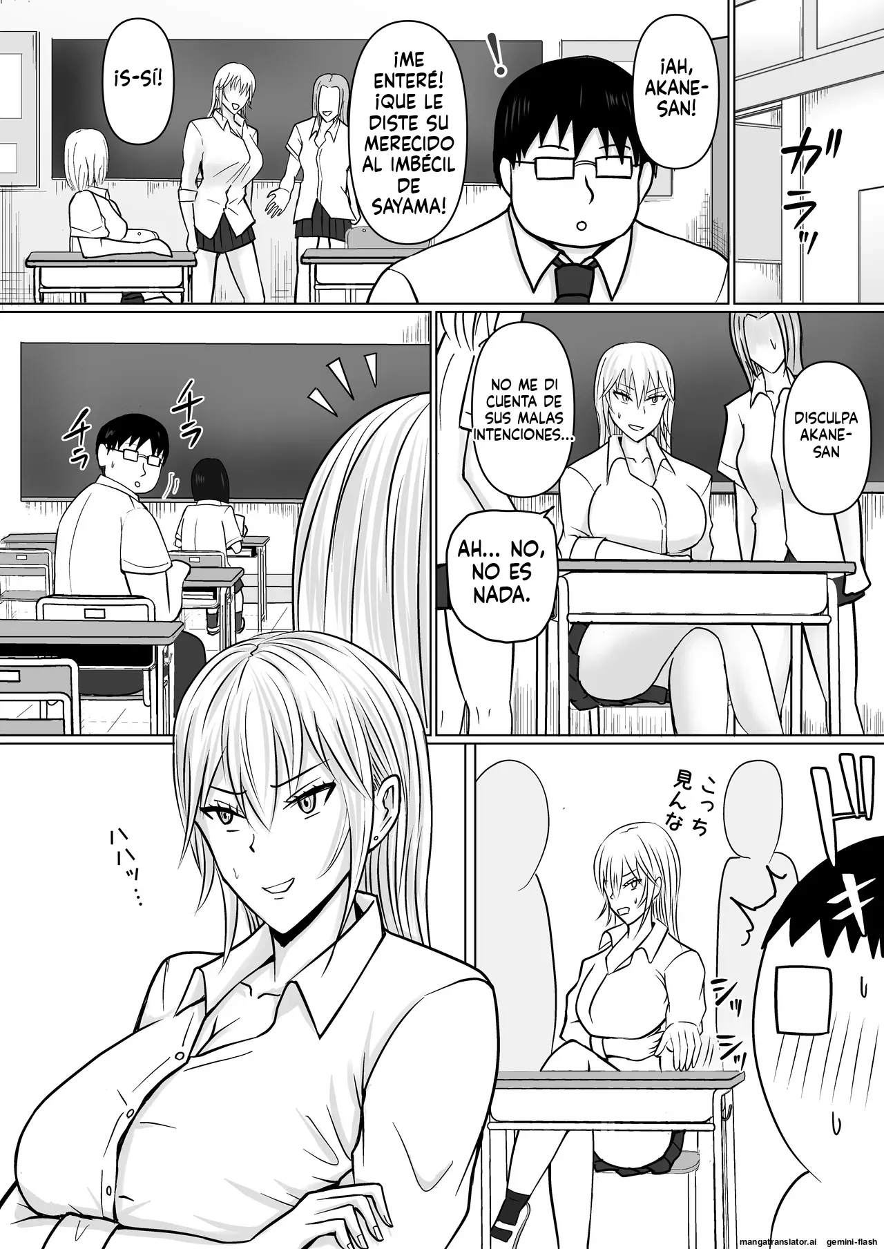 Class no Yankee Joshi ni Hyoui 3  MTL page 10 full