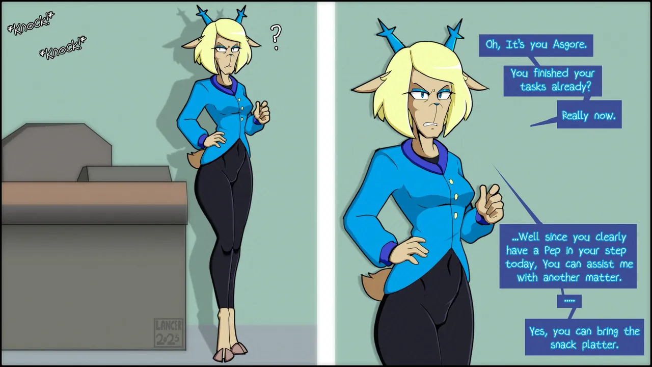 Carol x Asgore Tomfoolery page 2 full