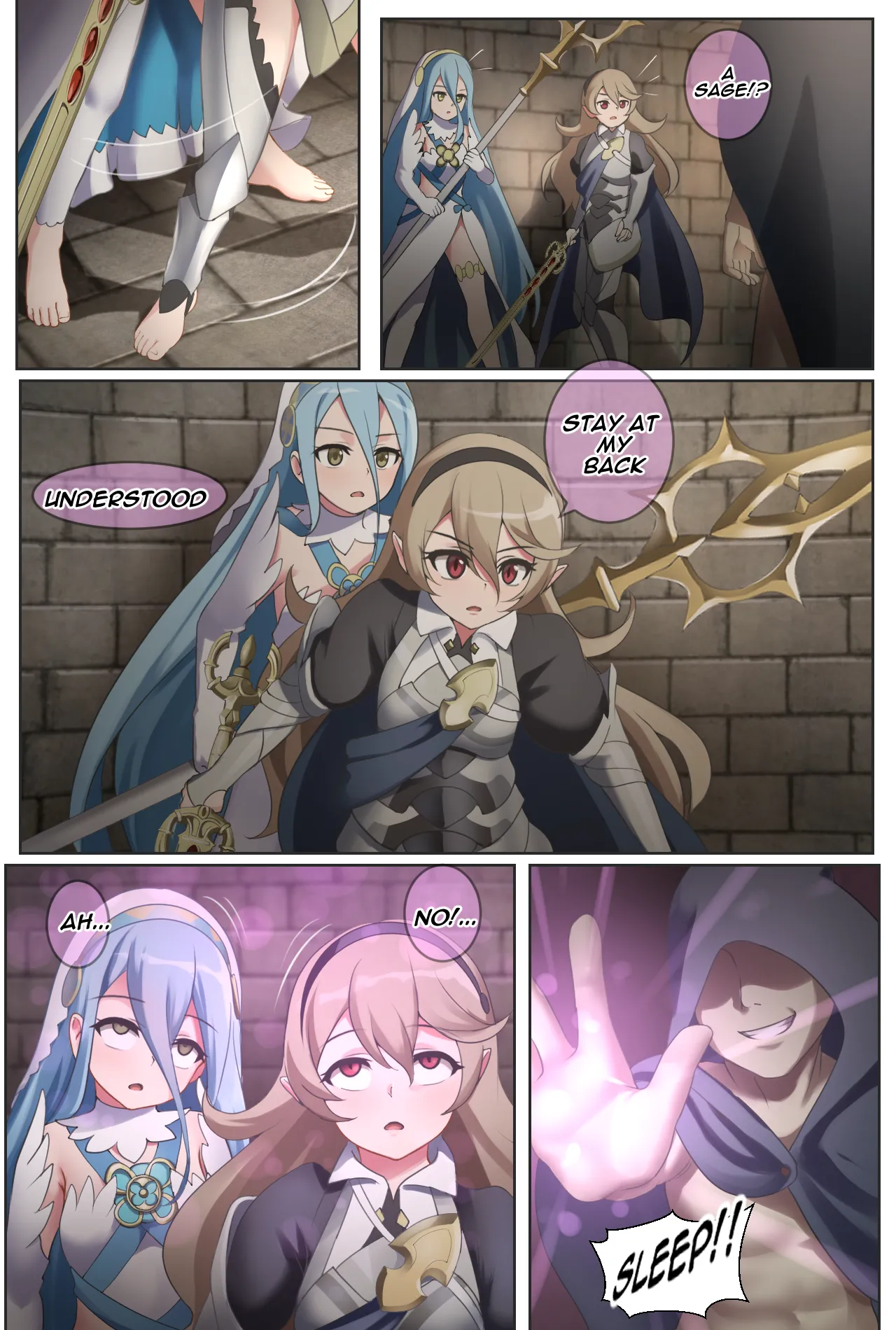 Azura &amp; Corrin page 1 full