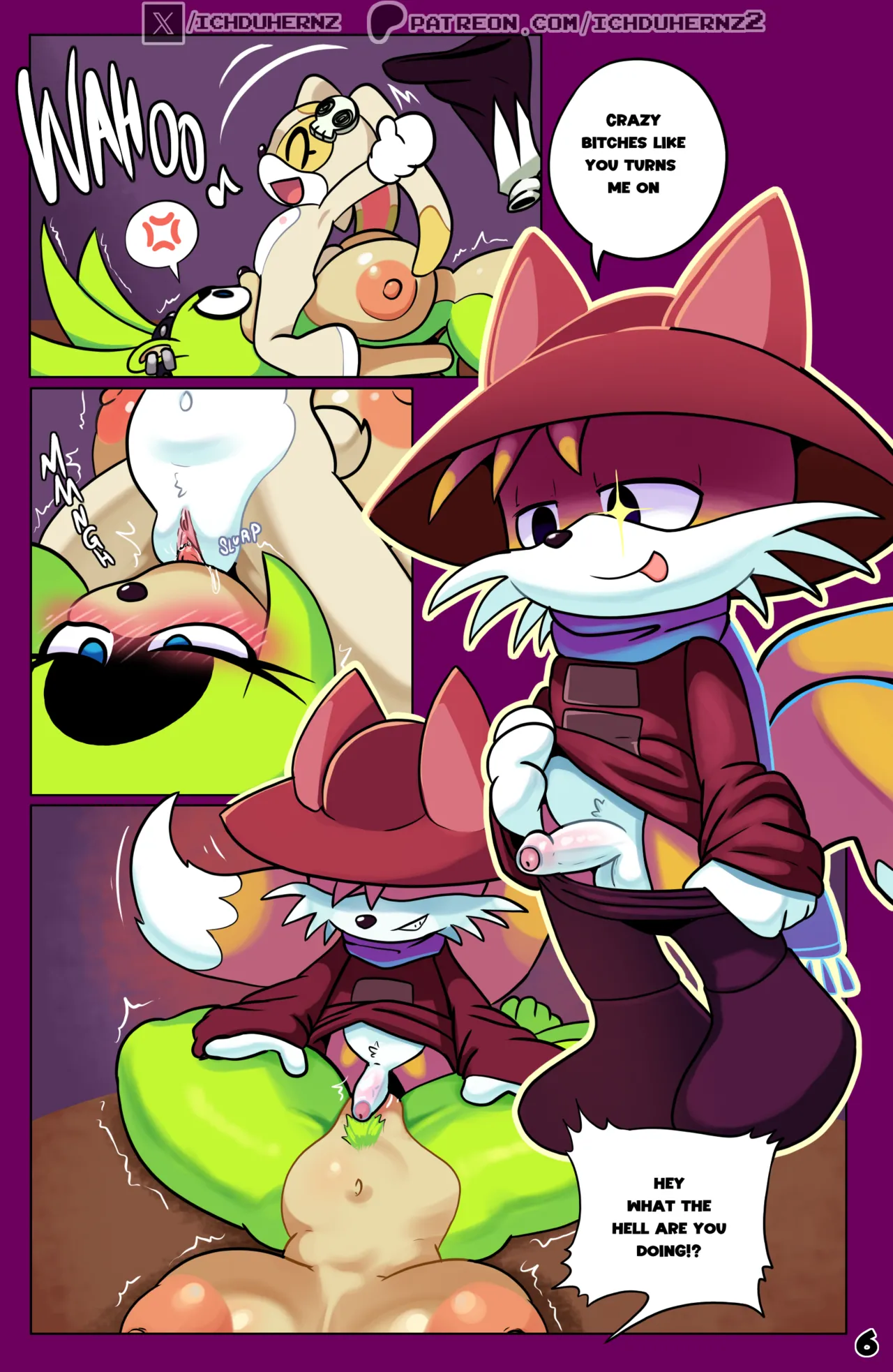 Tails and Cream Halloween Moment page 7 full