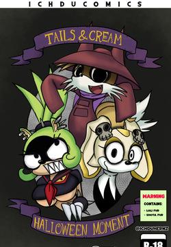 Tails and Cream Halloween Moment