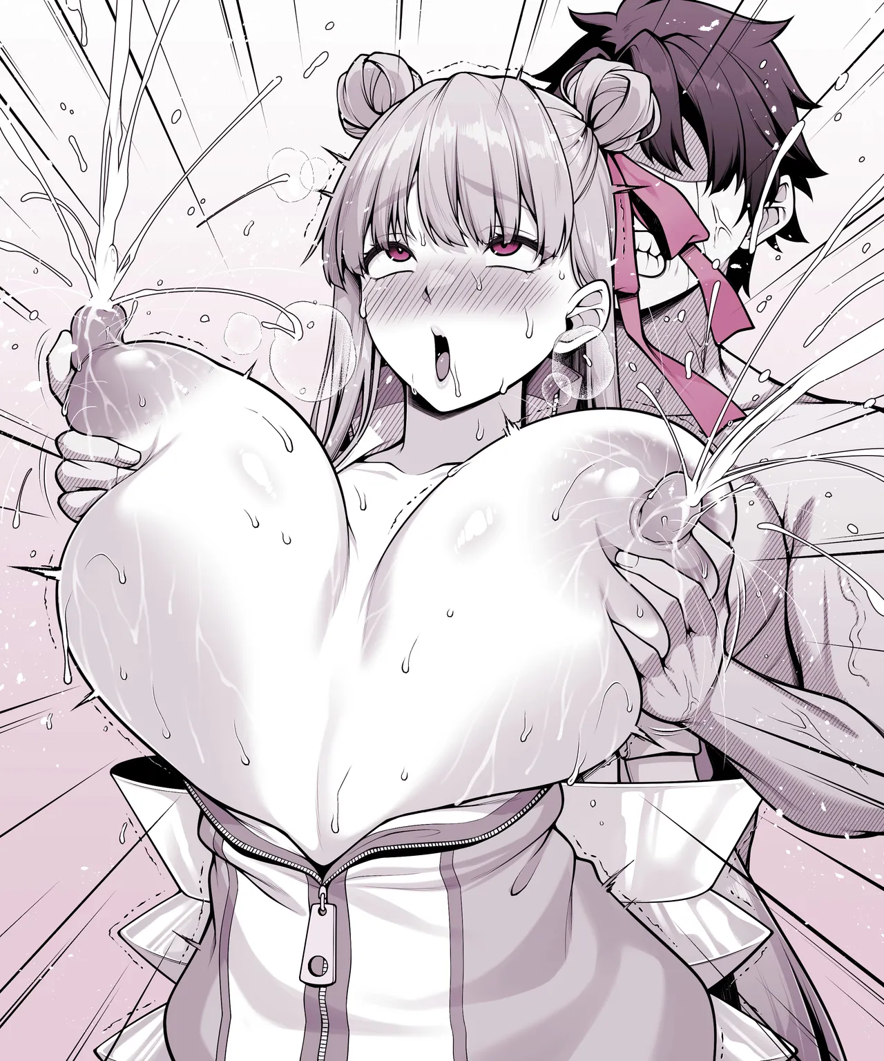 水着パッションリップ乳揉み母乳噴射アクメ page 9 full