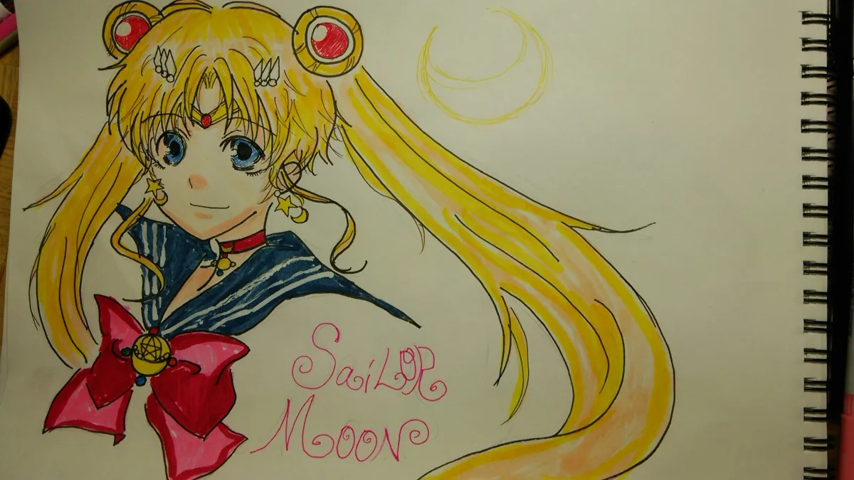 sailor moon art compilation page 7 full