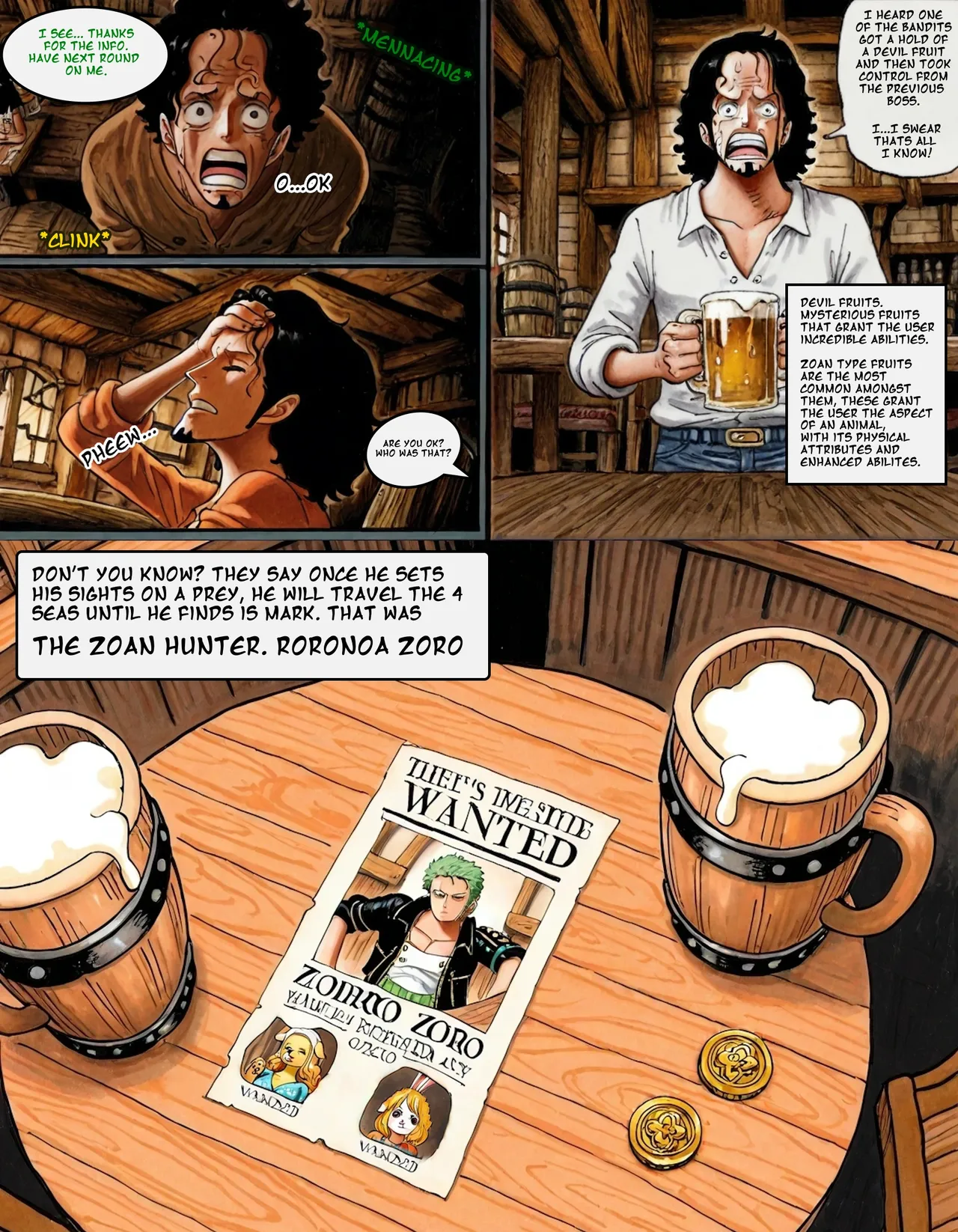 Zoan Hunter: Roronoa Zoro Ch.0-Ch.1 page 2 full
