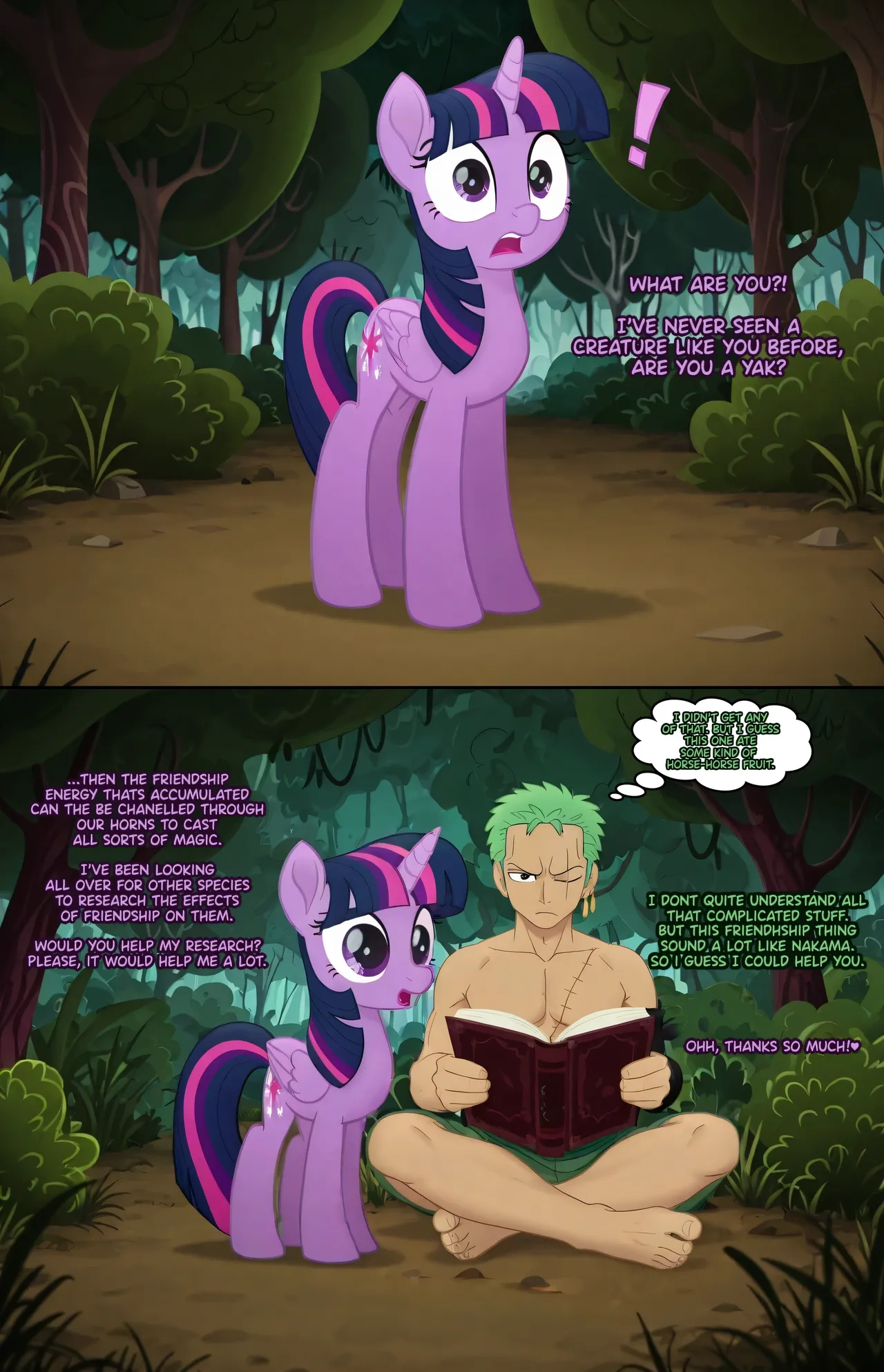 Zoan Hunter: Roronoa Zoro Ch.0-Ch.1 page 4 full