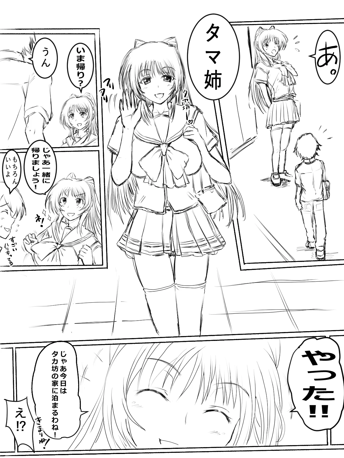 チャラ男のセフレになるタマ姉の話 page 2 full