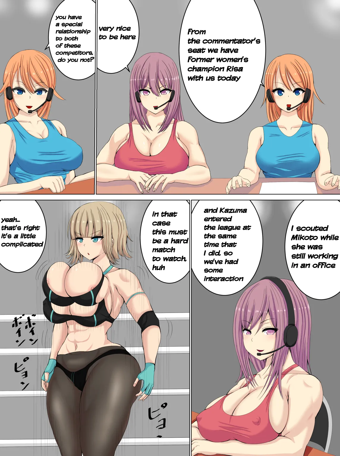 PanSto Wrestler ni Makasareru | Defeated by a pantyhose wrestler page 3 full