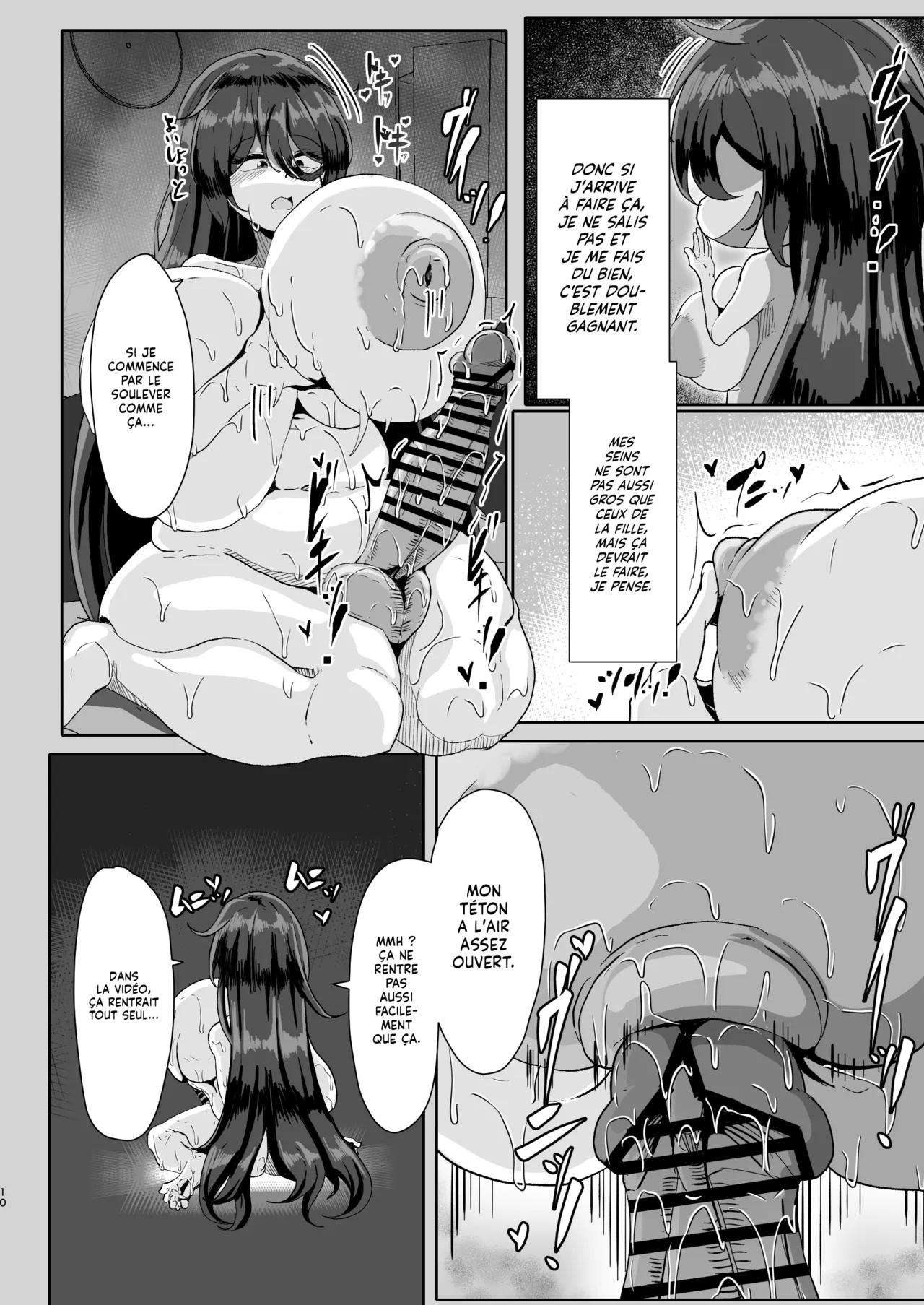 Hikikomori no Nipple Fuck Shippaidan | L'échec de la Pénétration de mes Tétons page 9 full