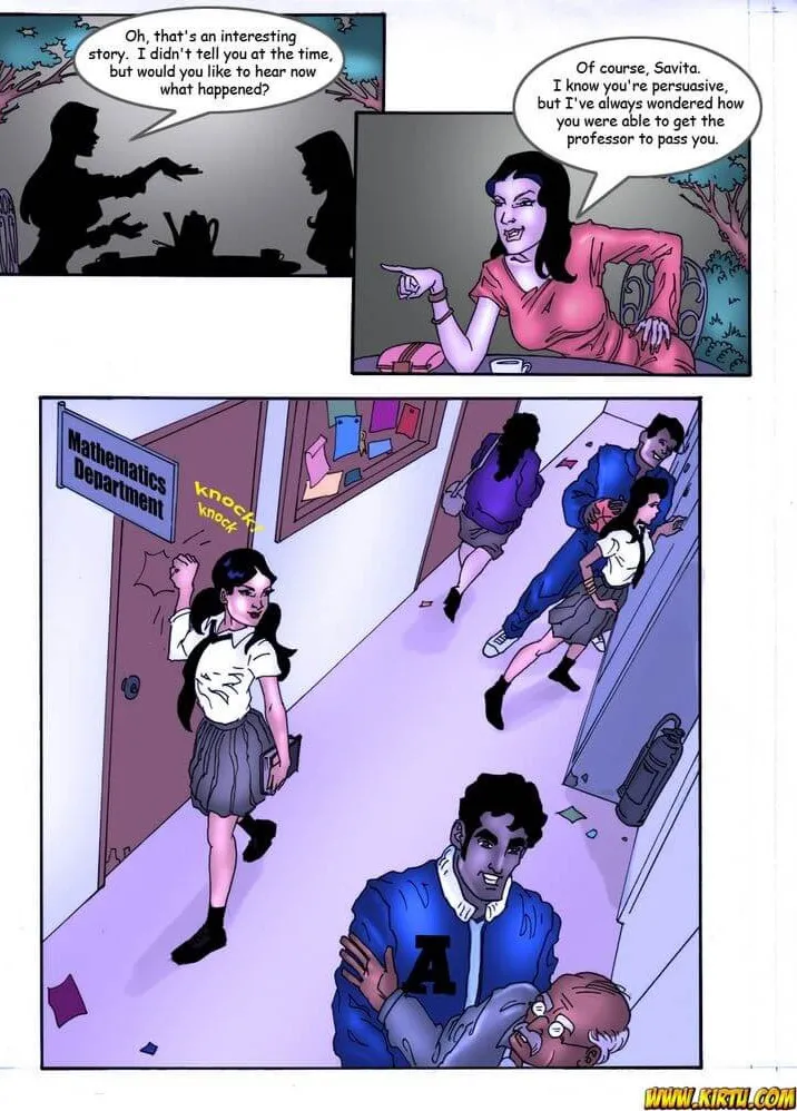 Savita Bhabhi Episode 13 College Girl Savvi page 3 full