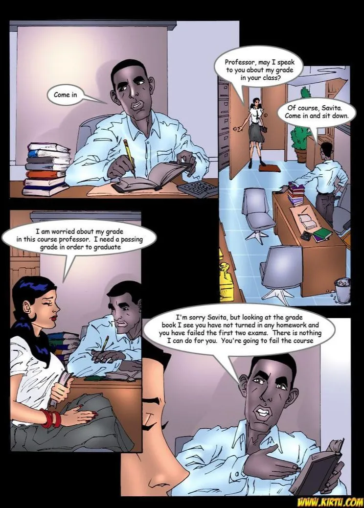 Savita Bhabhi Episode 13 College Girl Savvi page 4 full