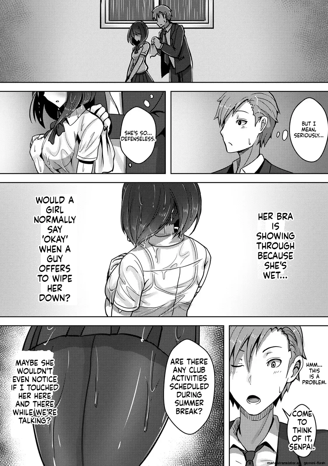 Watashi, Nureyasui n Desu: Ame-Onna no Senpai to Bushitsu de Nuresuke Ecchi  Watashi, Nureyasui n Desu: Ame-Onna no Senpai to Bushitsu de Nuresuke Ecchi page 10 full