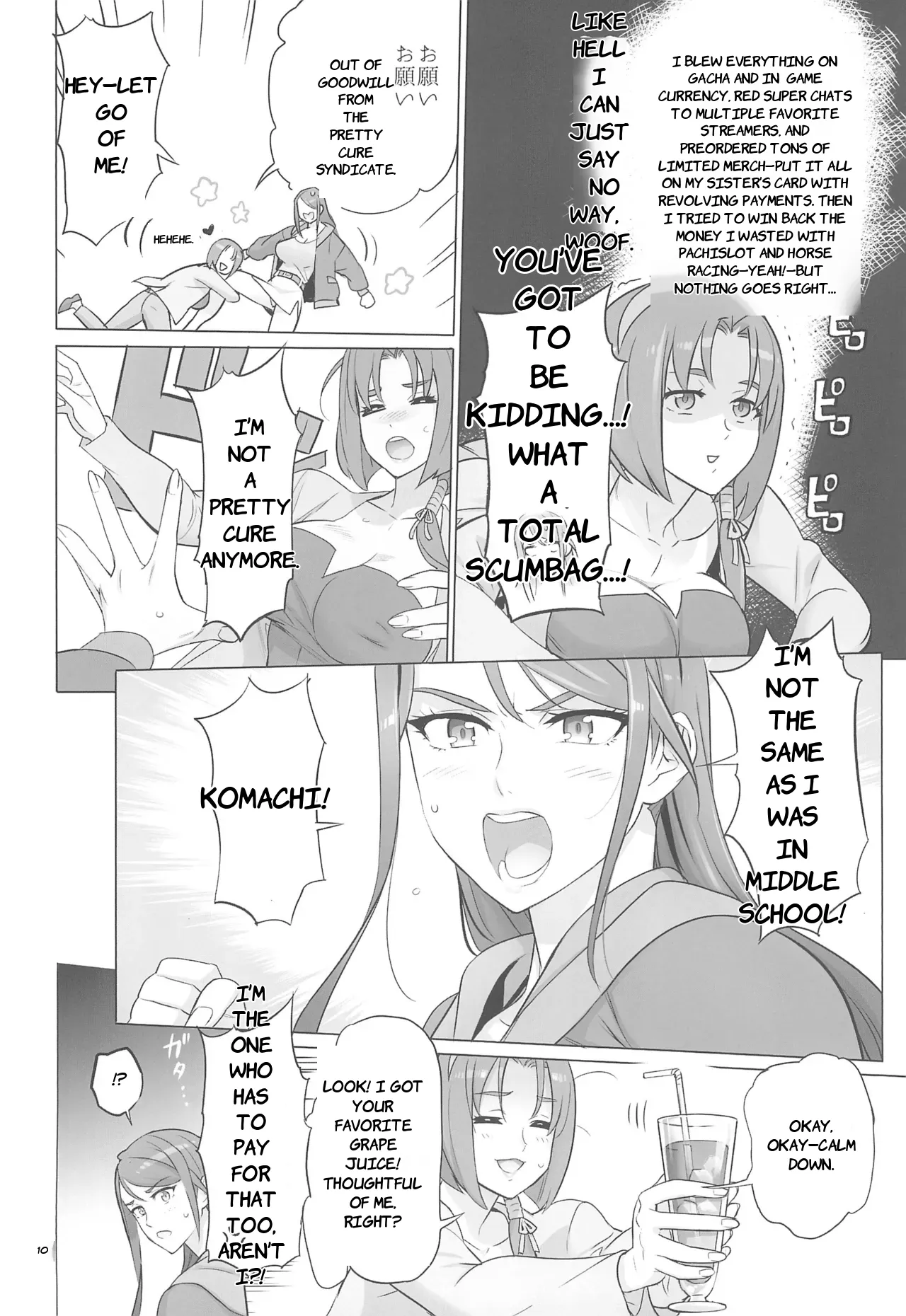 ADULT CURE AQUA "Ver.Karen" Otona no Hanashi page 6 full