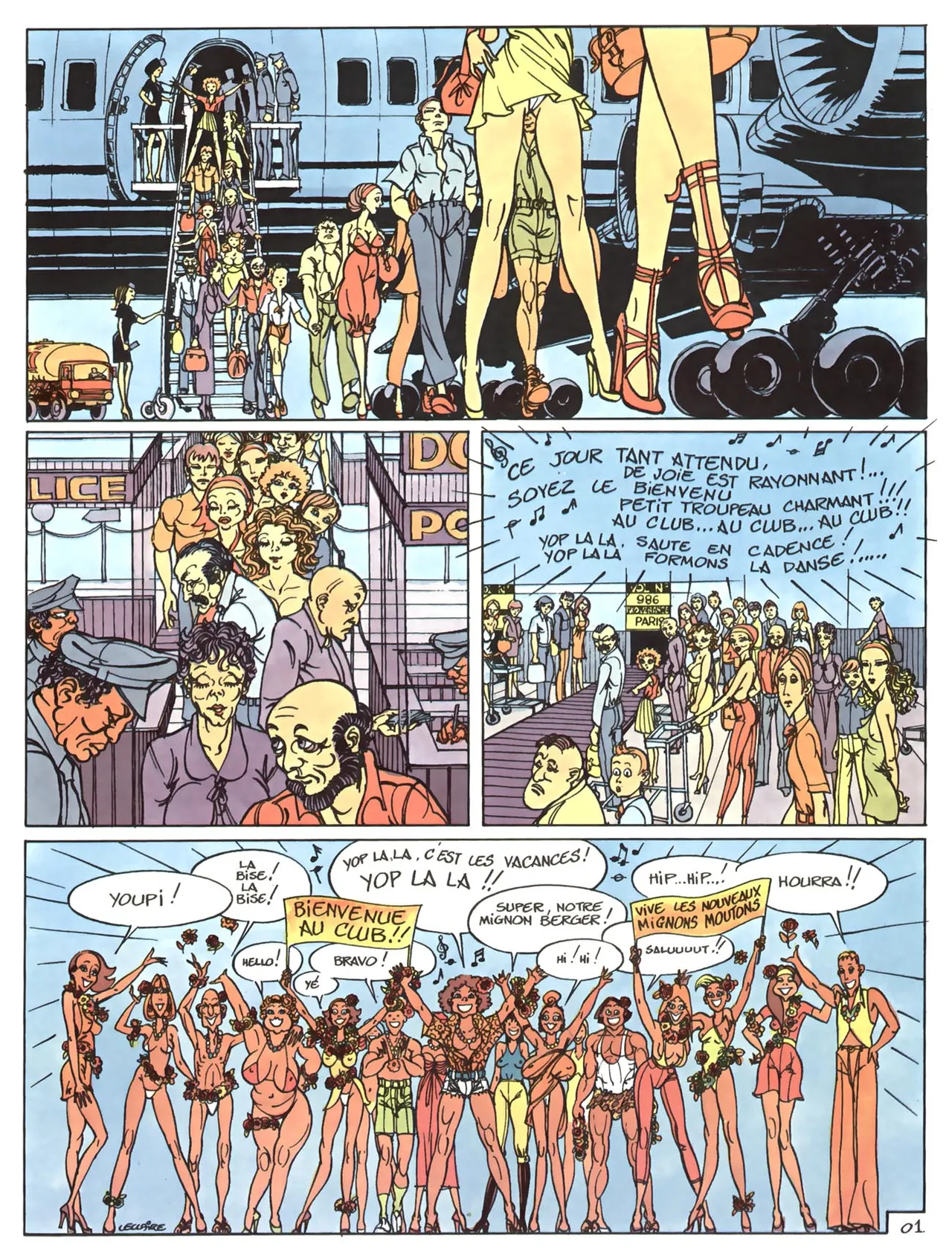 Gerard Leclaire La Famille Freudipe T03 Au club page 5 full