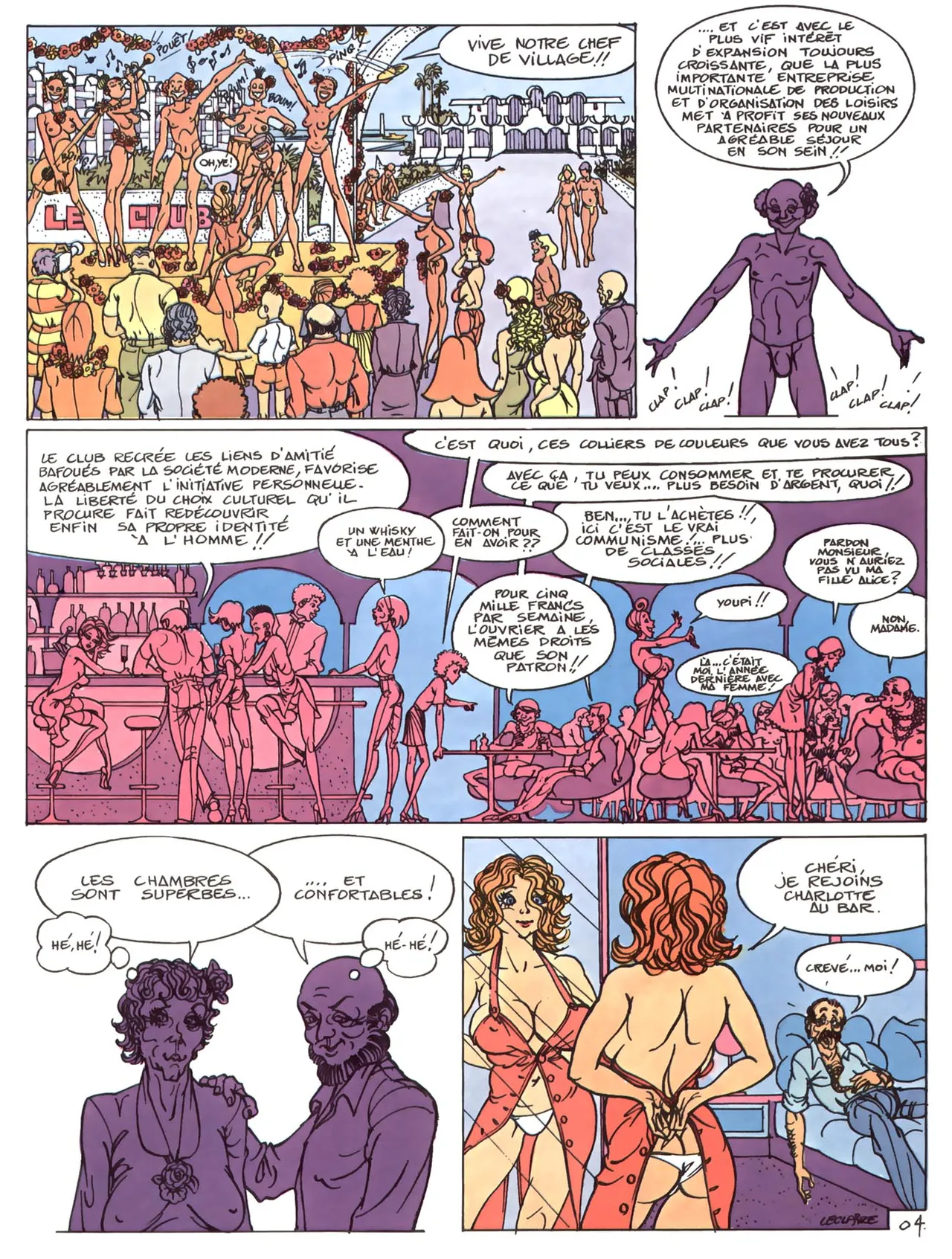 Gerard Leclaire La Famille Freudipe T03 Au club page 8 full