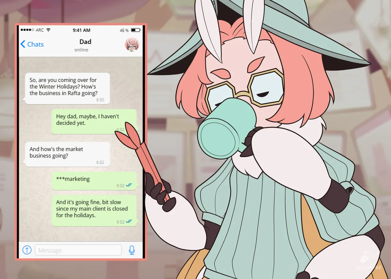 - Luna's Family Visit page 1 full