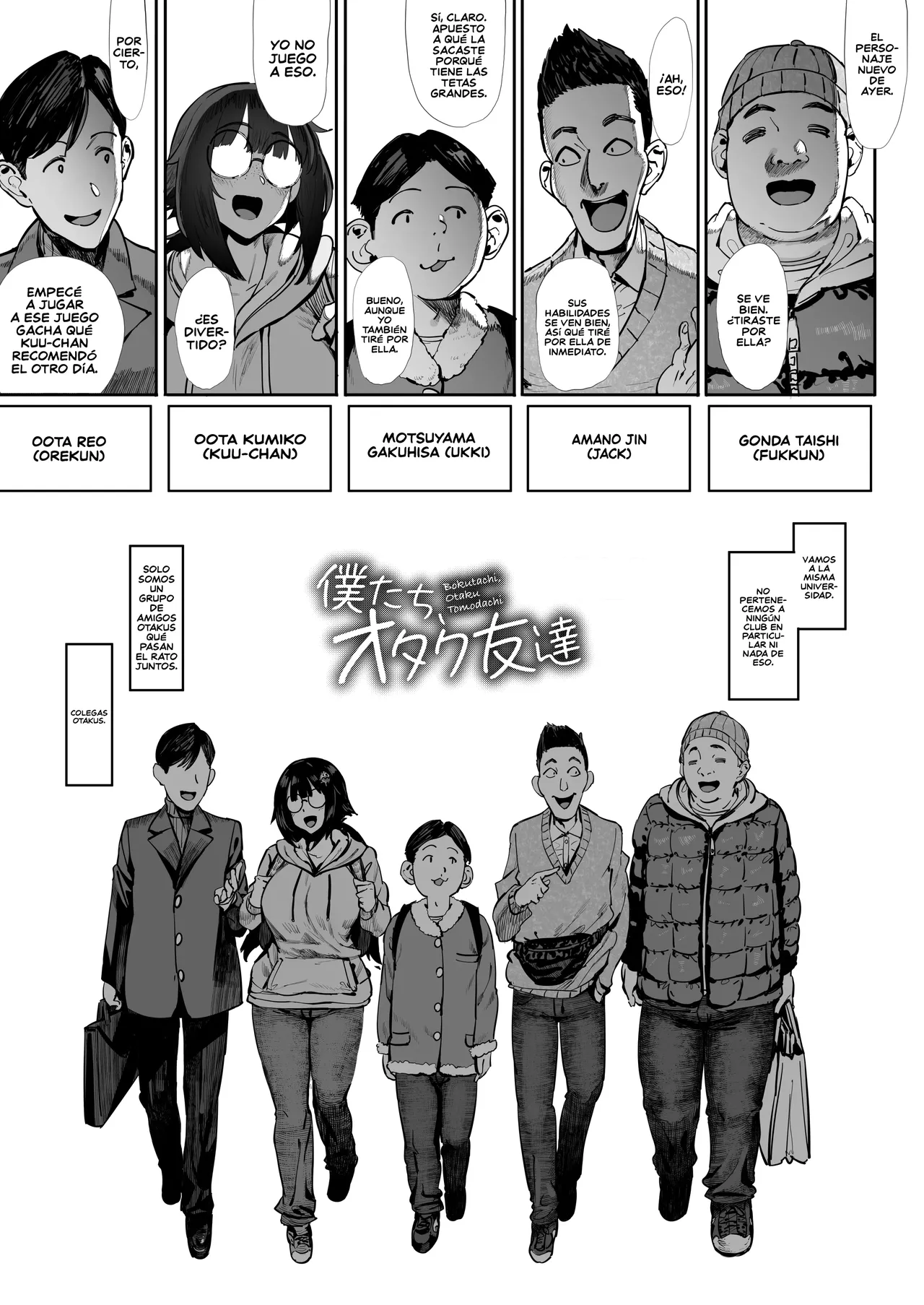 Bokutachi, Otaku Tomodachi | “Solo Somos” un Grupo de Amigos Otakus page 4 full