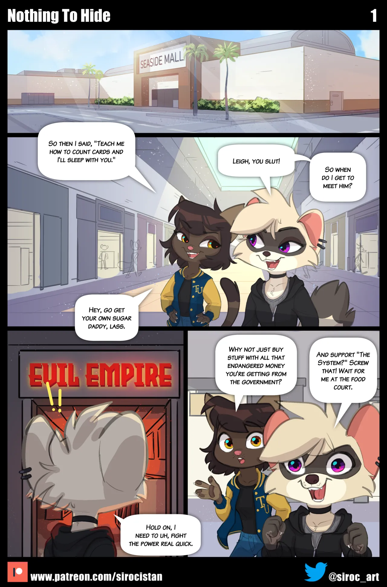Nothing To Hide page 1 full